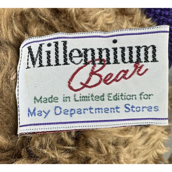 Limited Edition Millenium Joy & Peace Gund Bears Large 26” Plush - Picture 13 of 13